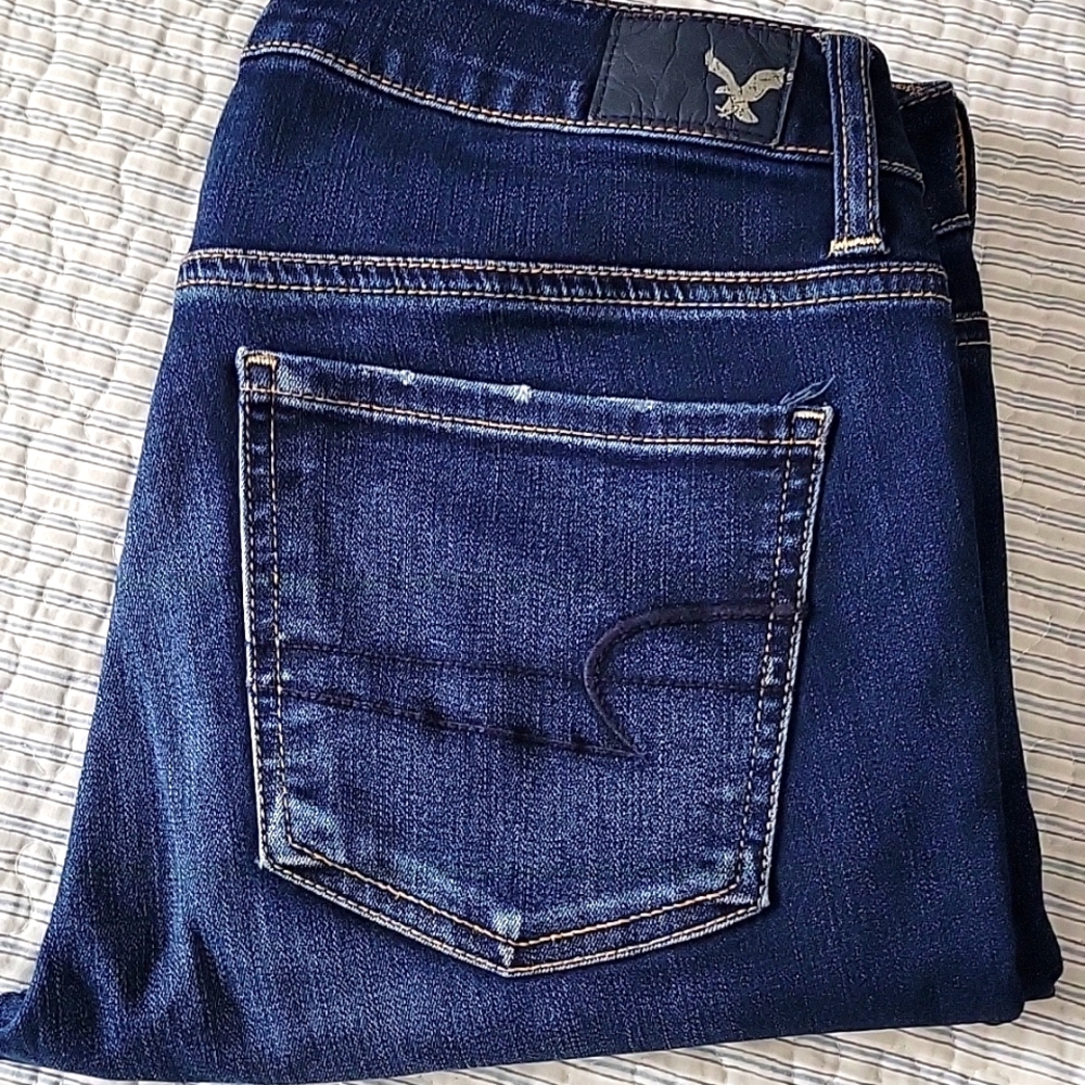 AE Super Stretch Jegging ~Mid Rise 8 Long